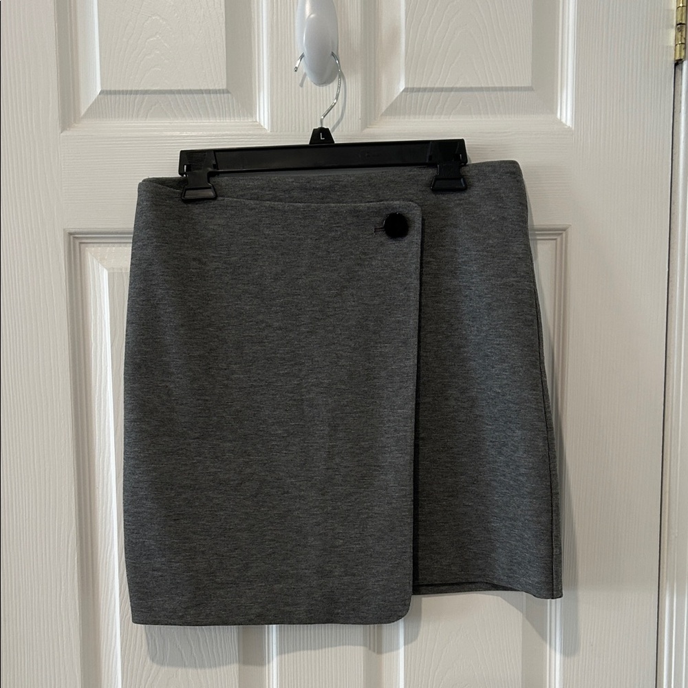LOFT Charcoal Pencil Skirt